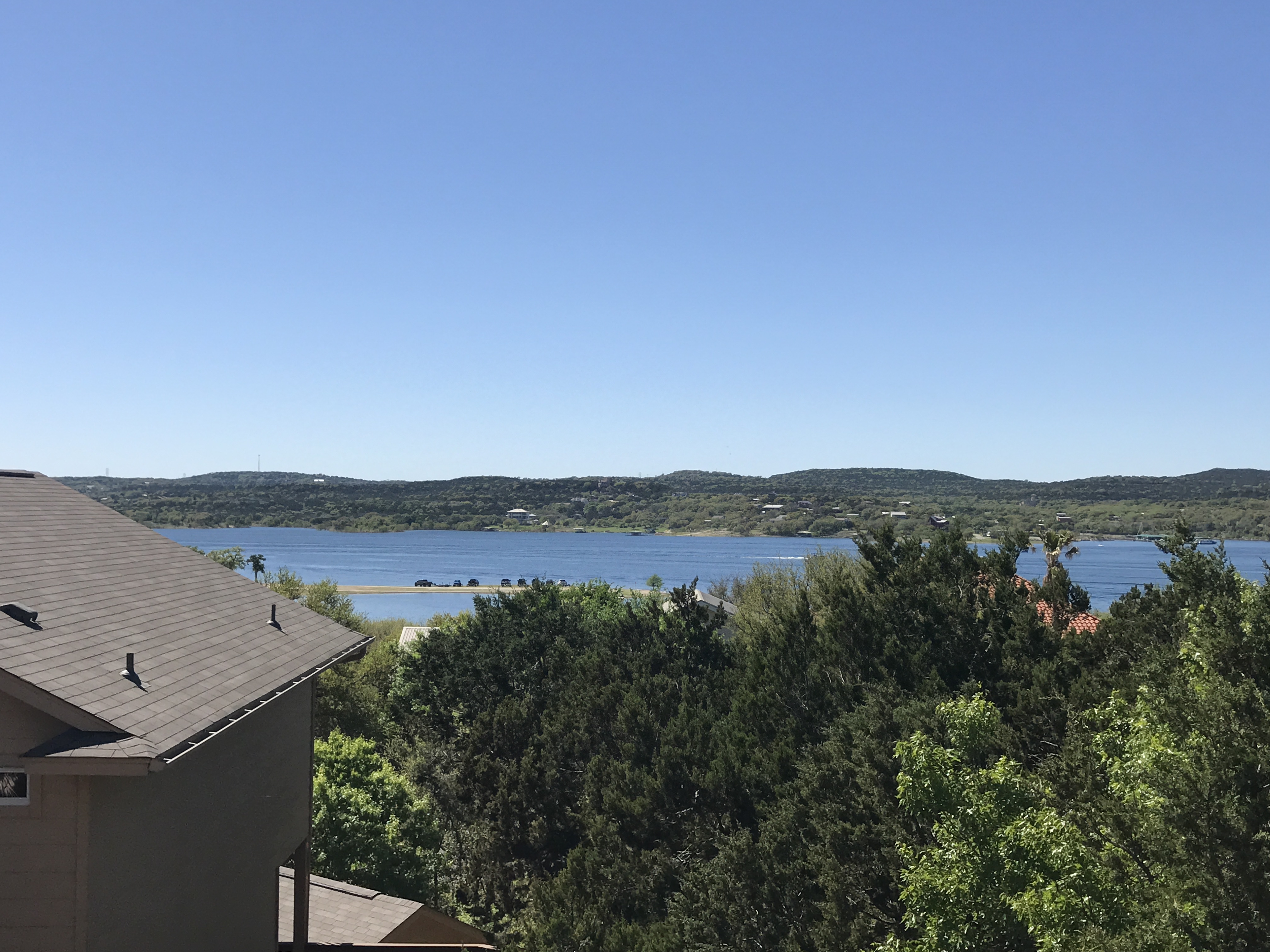 Lake Travis view from upper deck